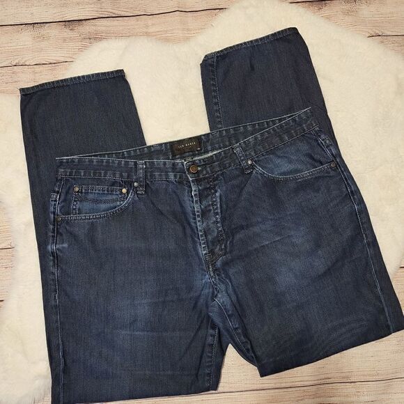 Ted Baker London skelic darkwash jeans - Picture 1 of 7